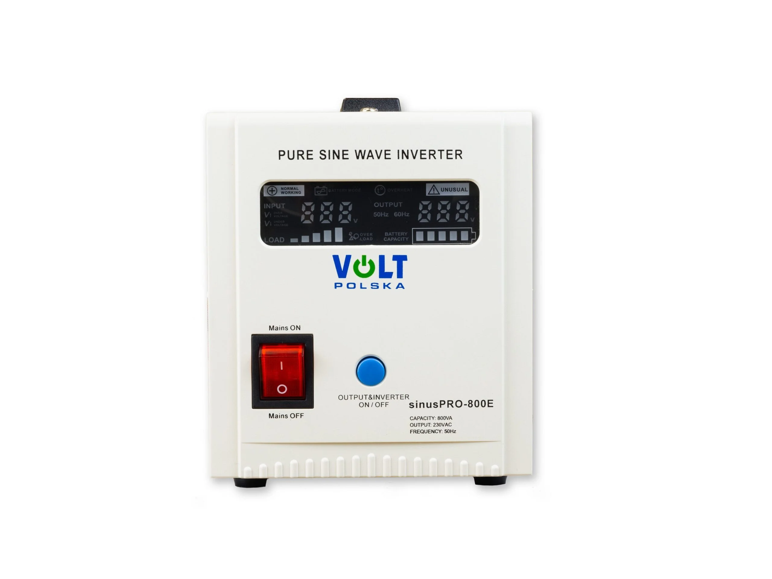 Zasilacz awaryjny UPS - VOLT Polska SINUSPRO 12/230V 500W 800E