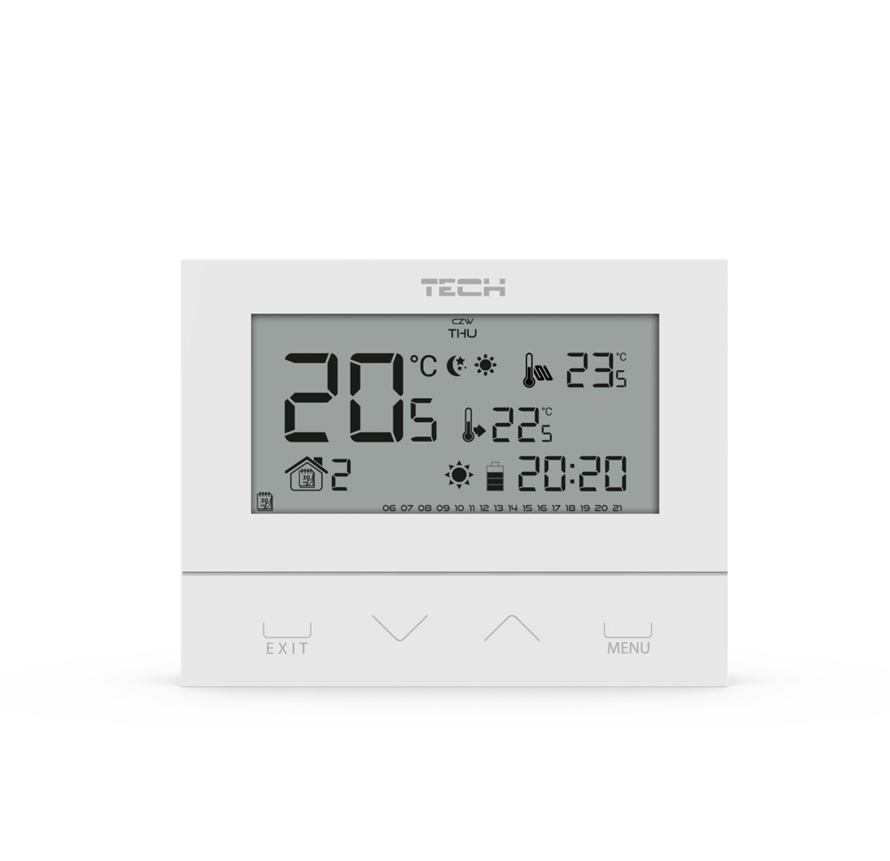 Regulator pokojowy TECH ST-292 v3 (natynkowy)