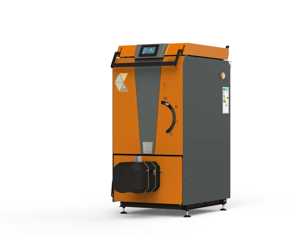 Kocioł SILVA PELL 25 kw z ROTARY Silva 26kW, Stal Nierdzewna