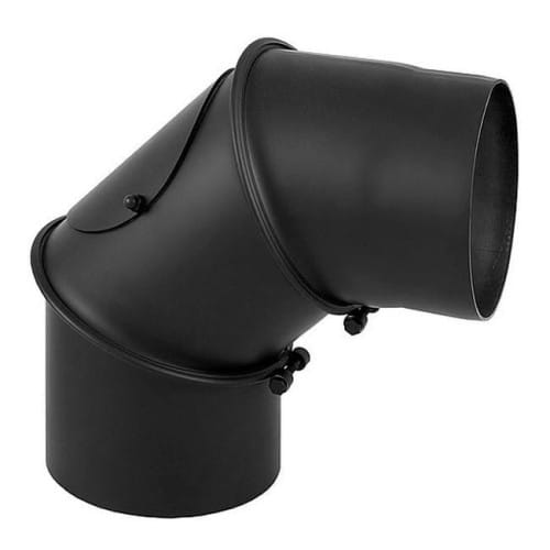 Kolano spalinowe nastawne 3 segmenty fi 150mm