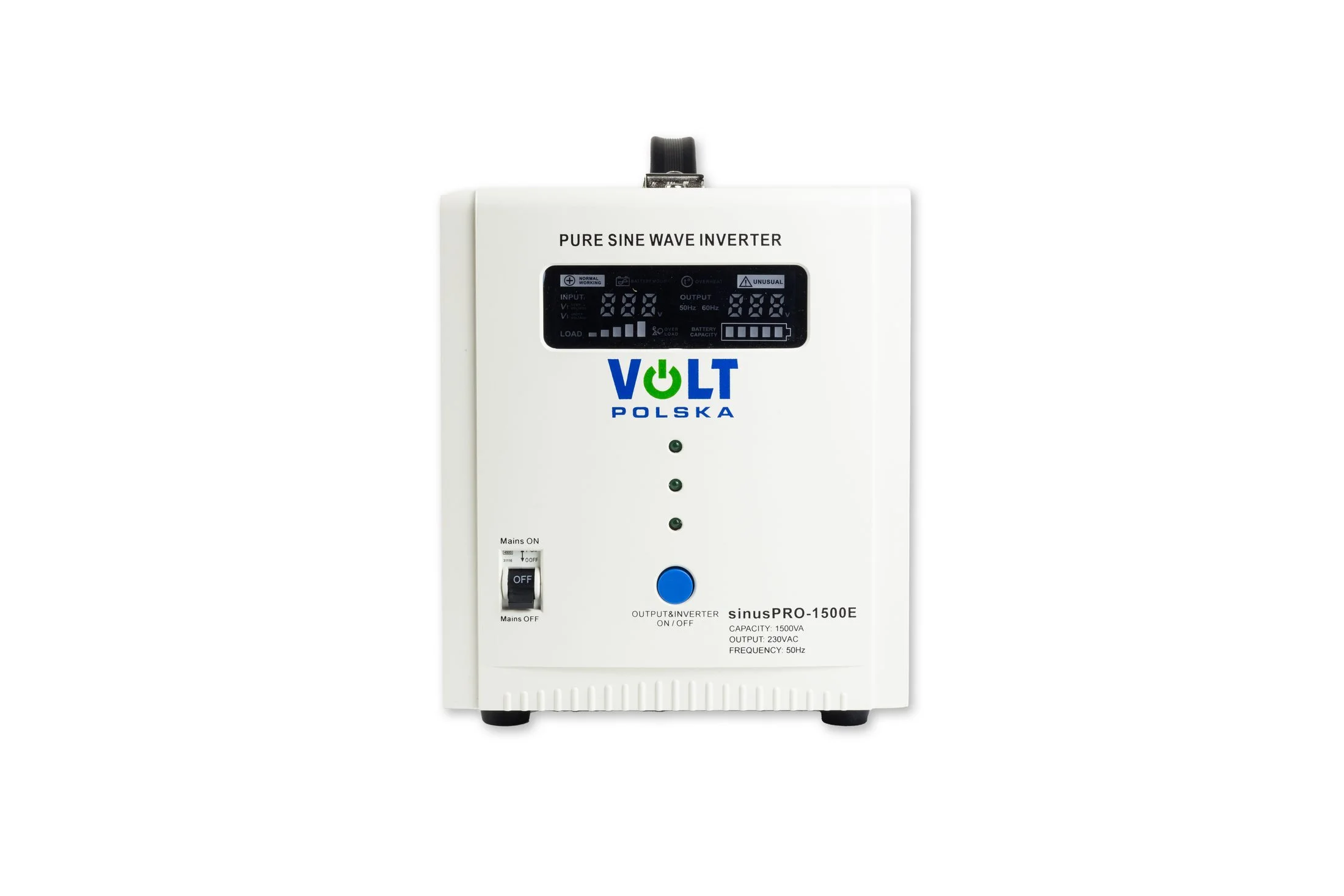Zasilacz awaryjny UPS - VOLT Polska SINUSPRO 12/230V 1050W 1500E